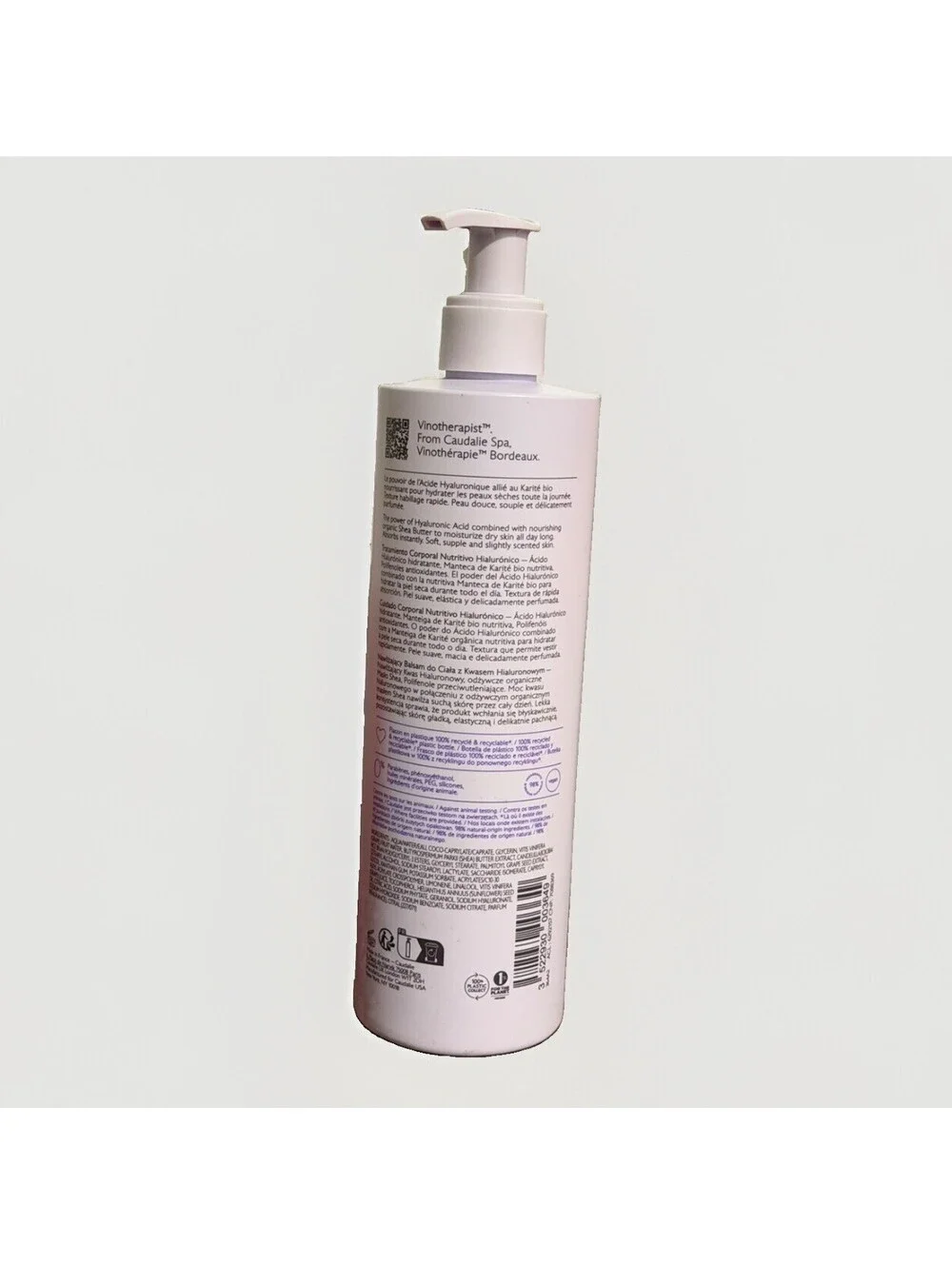 Caudalie Vinotherapist Hyaluronic Nourishing Body Lotion 400mL /13.5 fl oz